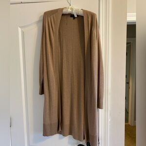 Banana Republic Camel Long  Cardigan